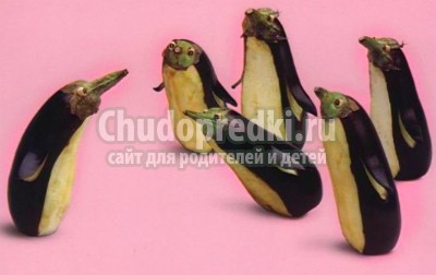 Поделки из овощей и фруктов