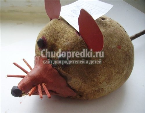 Поделки из картошки Поделки из картошки