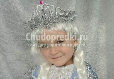 Костюм Снегурочки своими руками