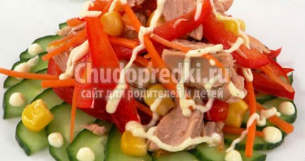 Салаты на скорую руку. Быстро и полезно