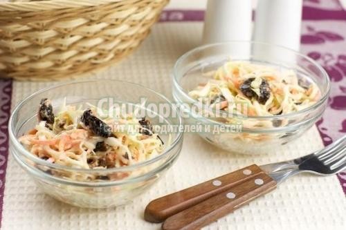 Салат из капусты с уксусом