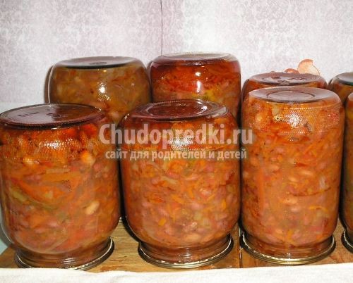 Салат острый на зиму