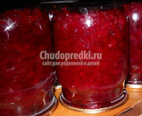 Свекольный салат на зиму Свекольный салат на зиму