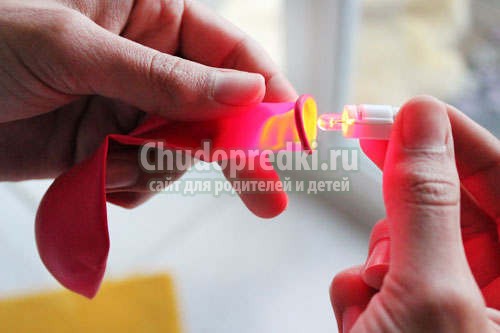 Как сделать воздушный шар