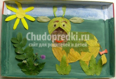 Детские поделки из природного материала Детские поделки из природного материала