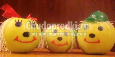 Поделки из яблок