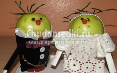 Поделки из яблок
