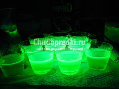 Делаем светящуюся воду своими руками