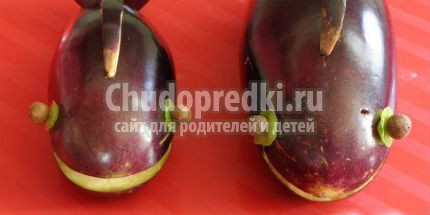 Поделки из баклажана Поделки из баклажана