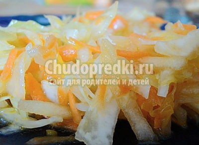 Салат из капусты с морковью Салат из капусты с морковью