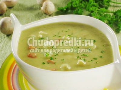 Куриный суп - пюре