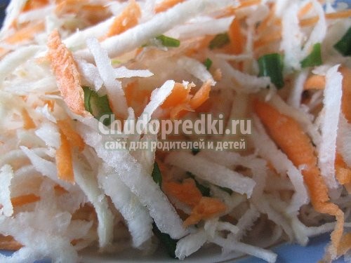 Салат из редьки