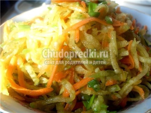 Салат из редьки