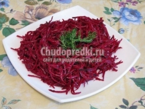 Салат из свеклы на зиму