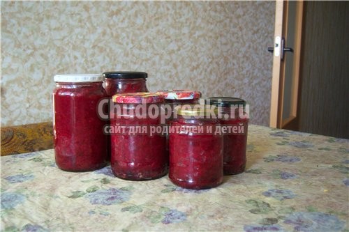 Салат из свеклы на зиму