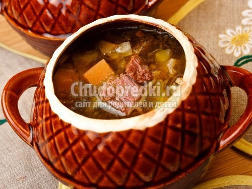 Щи из свежей капусты