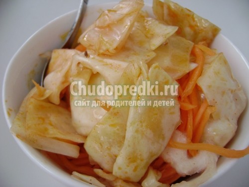 Капуста маринованная на зиму