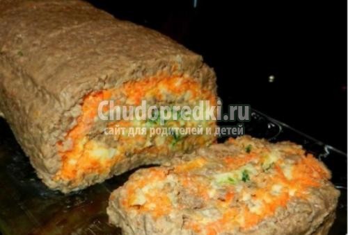 Салат с корейской морковкой