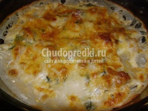 Цветная капуста с курицей