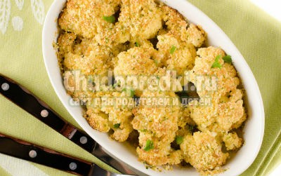 Цветная капуста с яйцом