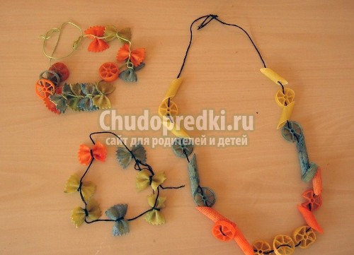 Поделки из макарон своими руками