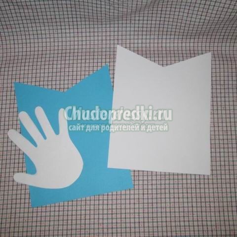 Аппликация из бумаги