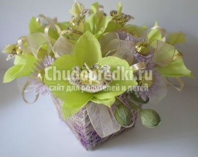 Букеты из конфет своими руками