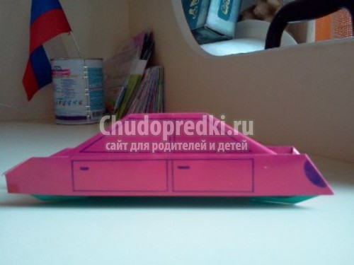 Как сделать из бумаги машину Как сделать из бумаги машину