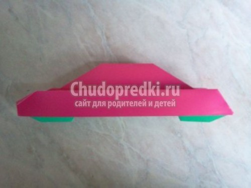 Как сделать из бумаги машину Как сделать из бумаги машину