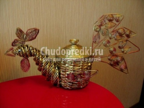 Поделки из трубочек