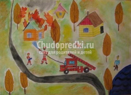 Пожарные поделки