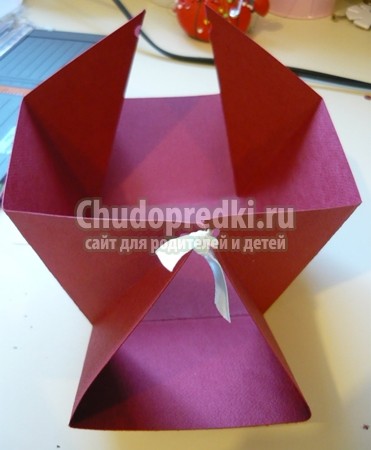 как сделать из бумаги коробку