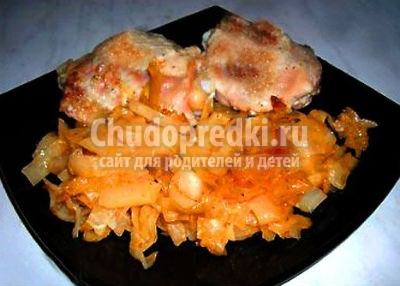Курица с капустой. Лучшие рецепты