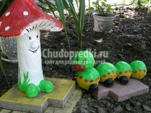 Фигуры из папье маше