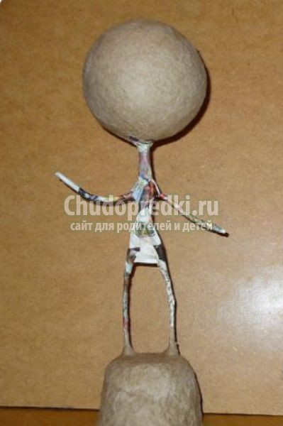 Фигуры из папье маше
