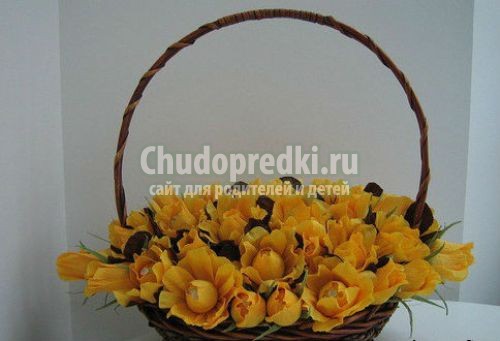 Как сделать цветы из конфет Как сделать цветы из конфет