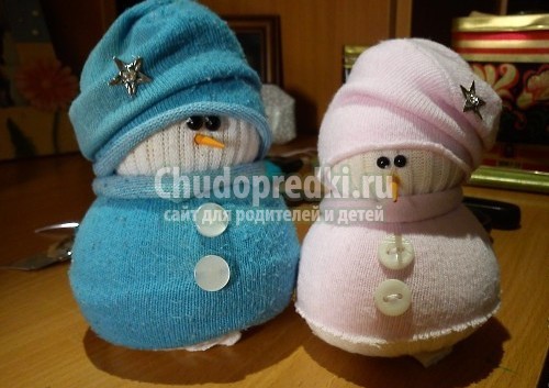 Из чего можно сделать снеговика