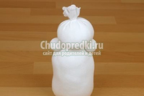 Из чего можно сделать снеговика