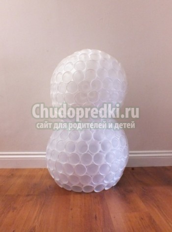 Из чего можно сделать снеговика
