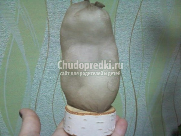 куклы из капрона своими руками. Домовой на удачу