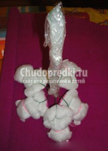 Букет из игрушек своими руками