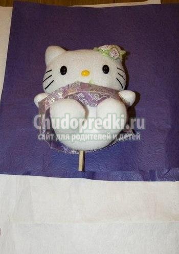 Букет из игрушек своими руками