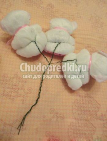 Букет из игрушек своими руками