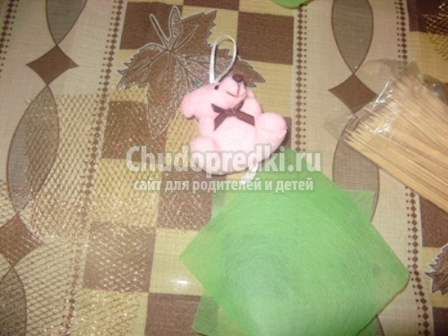 Букет из игрушек своими руками