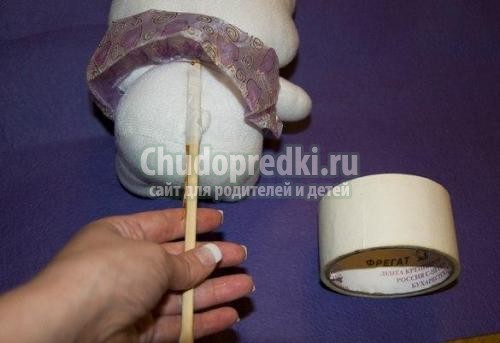 Букет из игрушек своими руками