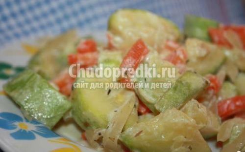 Как приготовить кабачки в мультиварке