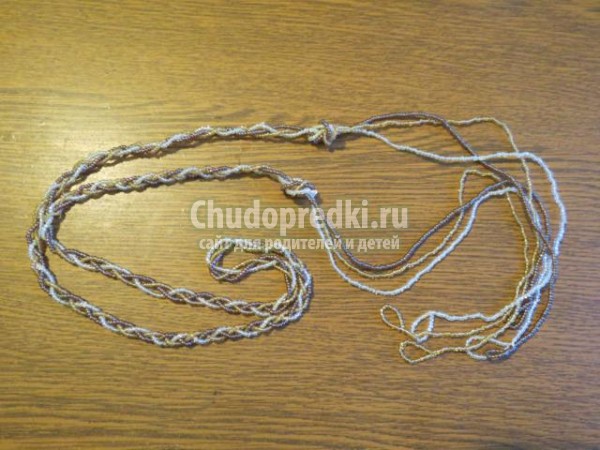 украшения из бисера в технике макраме