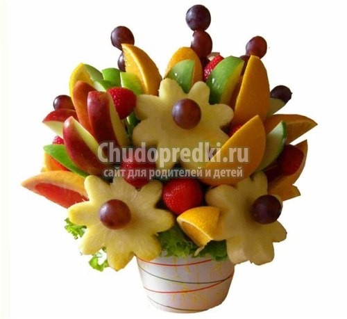 Фруктовый букет своими руками Фруктовый букет своими руками