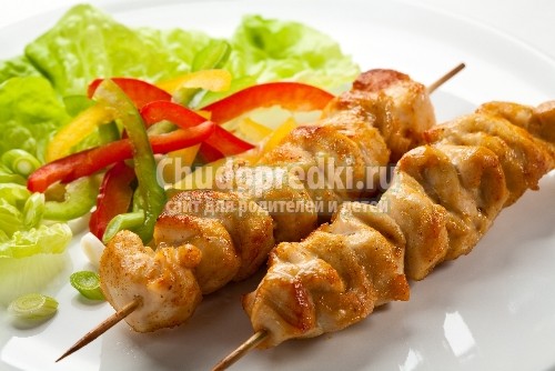 Шашлык из курицы
