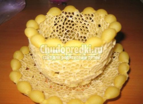 Поделки из макарон своими руками